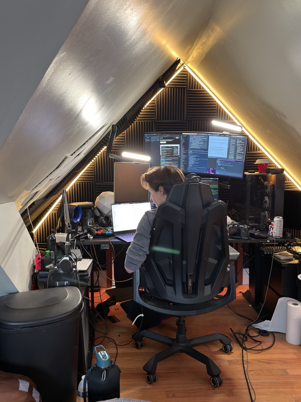 Riley working on DormWay